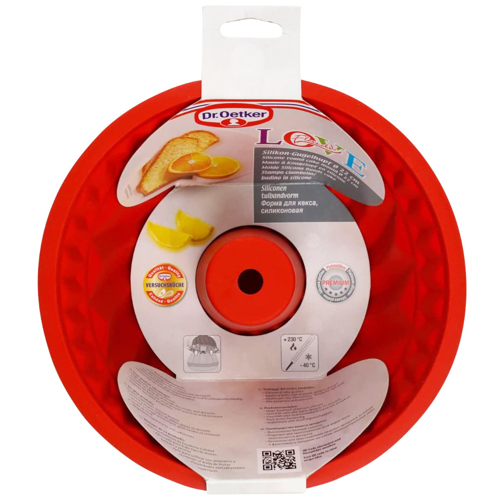 Forma silikonowa do babki forma baby ciasta pieczenia  Dr.Oetker ciast 22cm