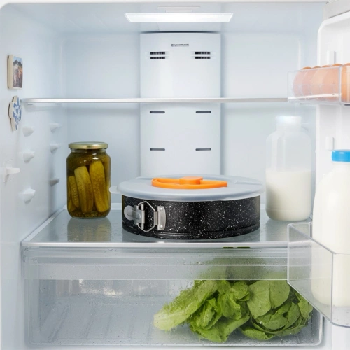 Tortownica rozpinana granitowa z pokrywką 26 cm