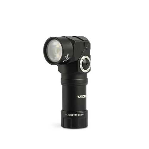 Latarka Videx 600lm IP66 LED 7 trybów zasięg 105m czołówka +PASEK NA GŁOWĘ