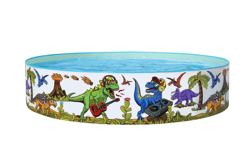 Bestway Basen rozporowy Ogrodowy brodzik DINOZAURY 183 x 38cm 55022