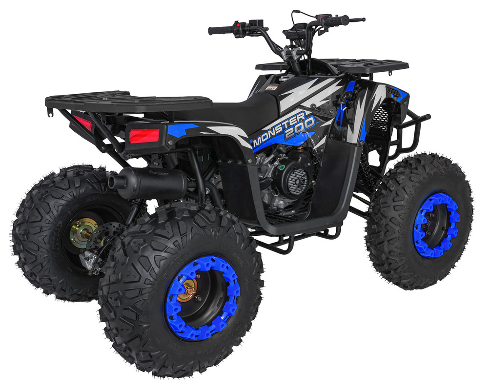 Pojazd Quad Spalinowy 200CC MONSTER Niebieski