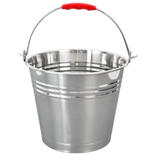 Wiadro stalowe nierdzewne 10 l