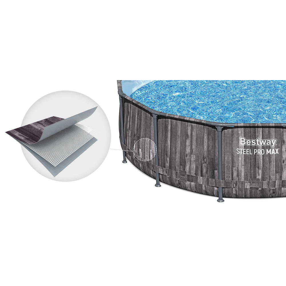 Basen ogrodowy stelażowy 427 x 107 cm 11w1 Bestway 5614Z