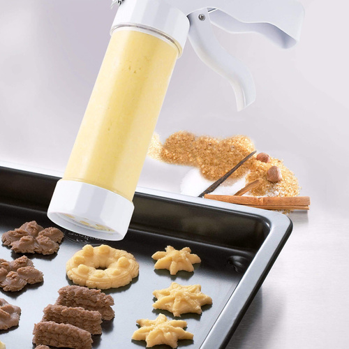 Prasa do ciastek z 10 dyszami formującymi – Maszynka dekorator do ciastek  Dr. Oetker