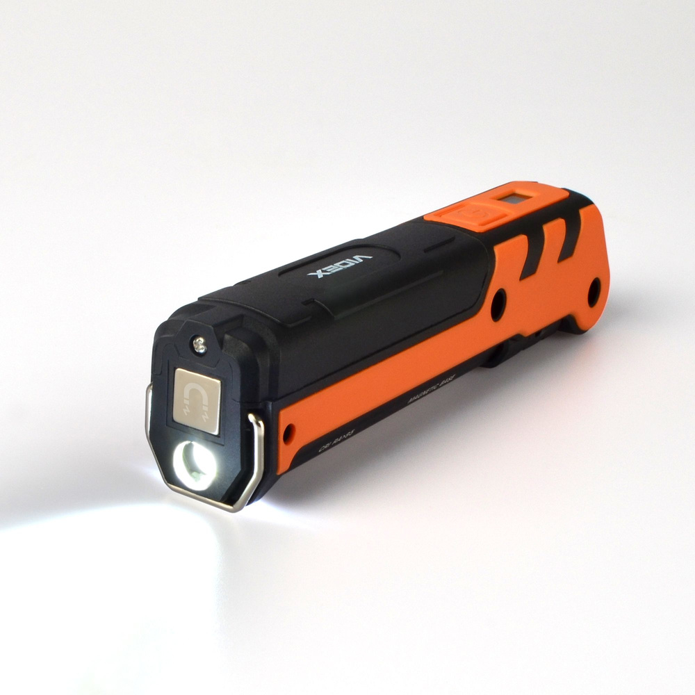 Wielofunkcyjna latarka Videx LED 400lm IPX2 4000k ściemnianie UV 4 tryby