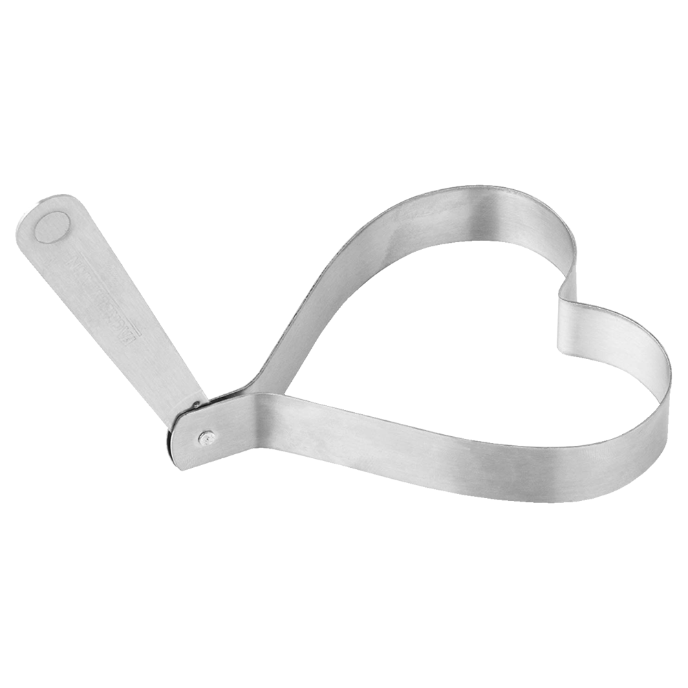 Zestaw foremek do jajek sadzonych i naleśników Serce Fackelmann 47204