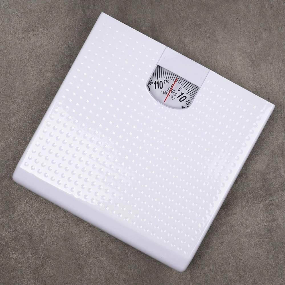 Waga łazienkowa biała mechaniczna 120 kg