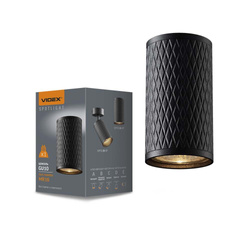 Oprawa sufitowa punktowa VIDEX-GU10-TALEN-BLACK