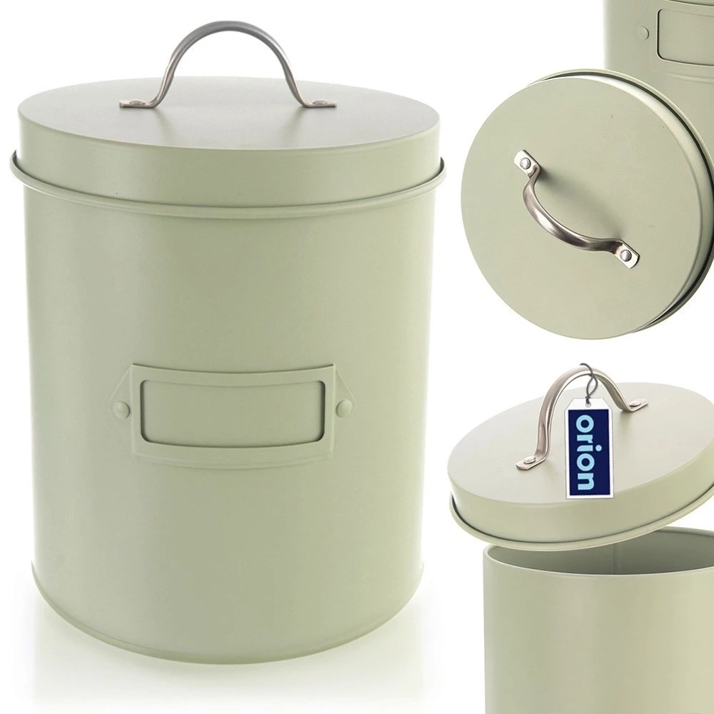 Pojemnik do przechowywania metalowy zielony GREENISH 3,3 l