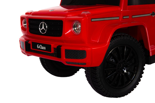 Mercedes - Benz G-Class G350d jeździk odpychacz z funkcjami dźwiękowymi i prowadnikiem
