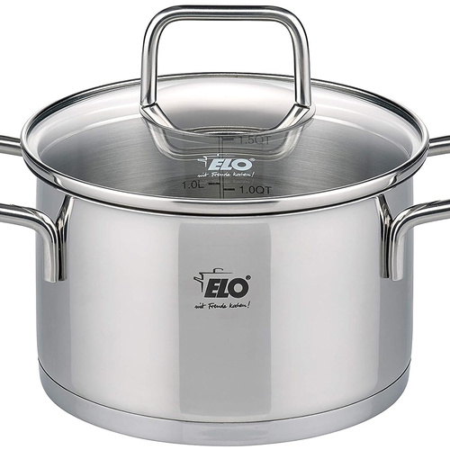ELO Garnek z pokrywką do gotowania 20 cm 3,4 L 