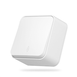 Włącznik natynkowy 1-biegunowy biały BINERA