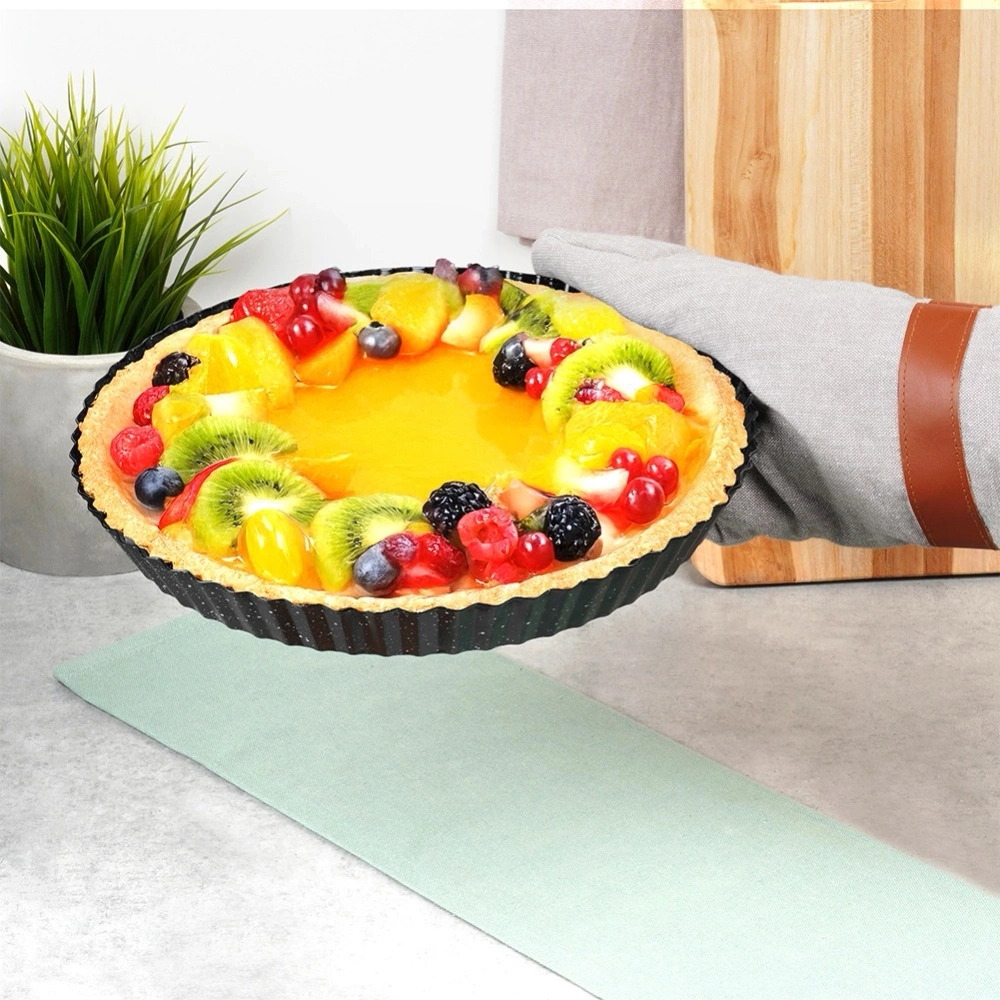 Forma do tarty granitowa 28x3 cm