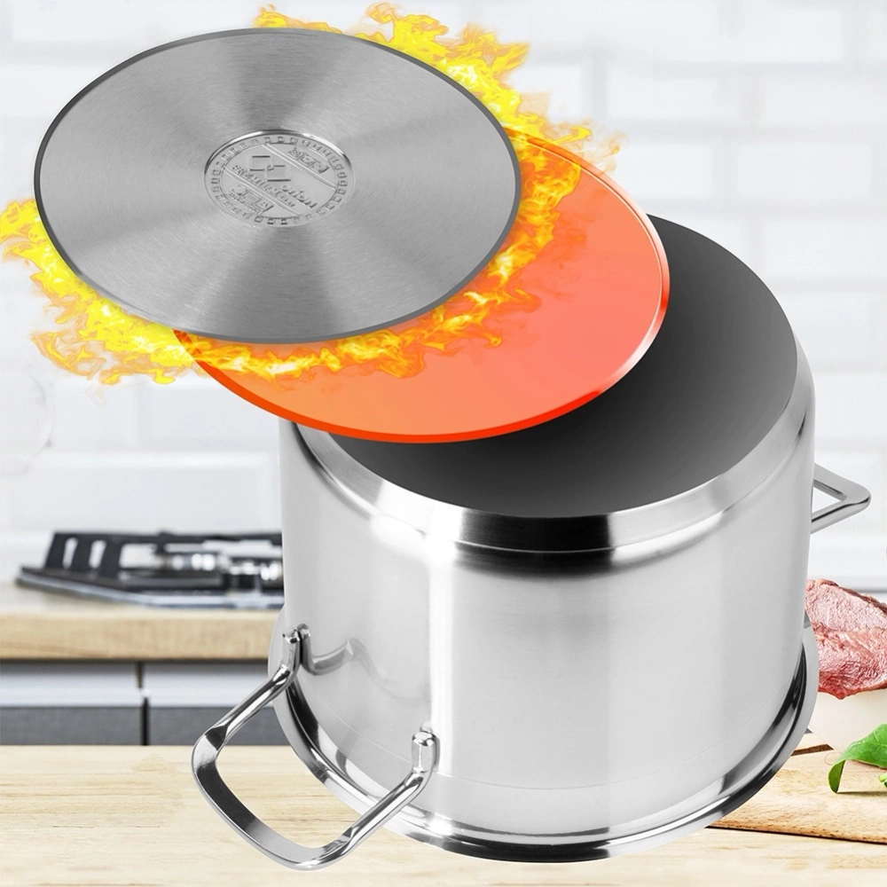 Garnek stalowy z pokrywką ANETT 16 cm, 2,3 l