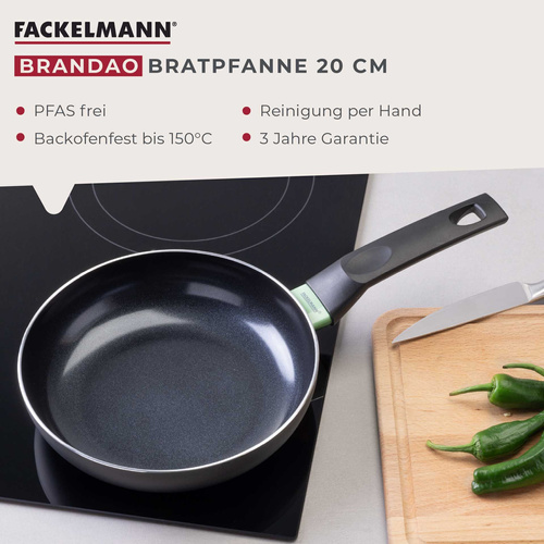 Patelnia ceramiczna nieprzywierająca Ø20 cm FACKELMANN