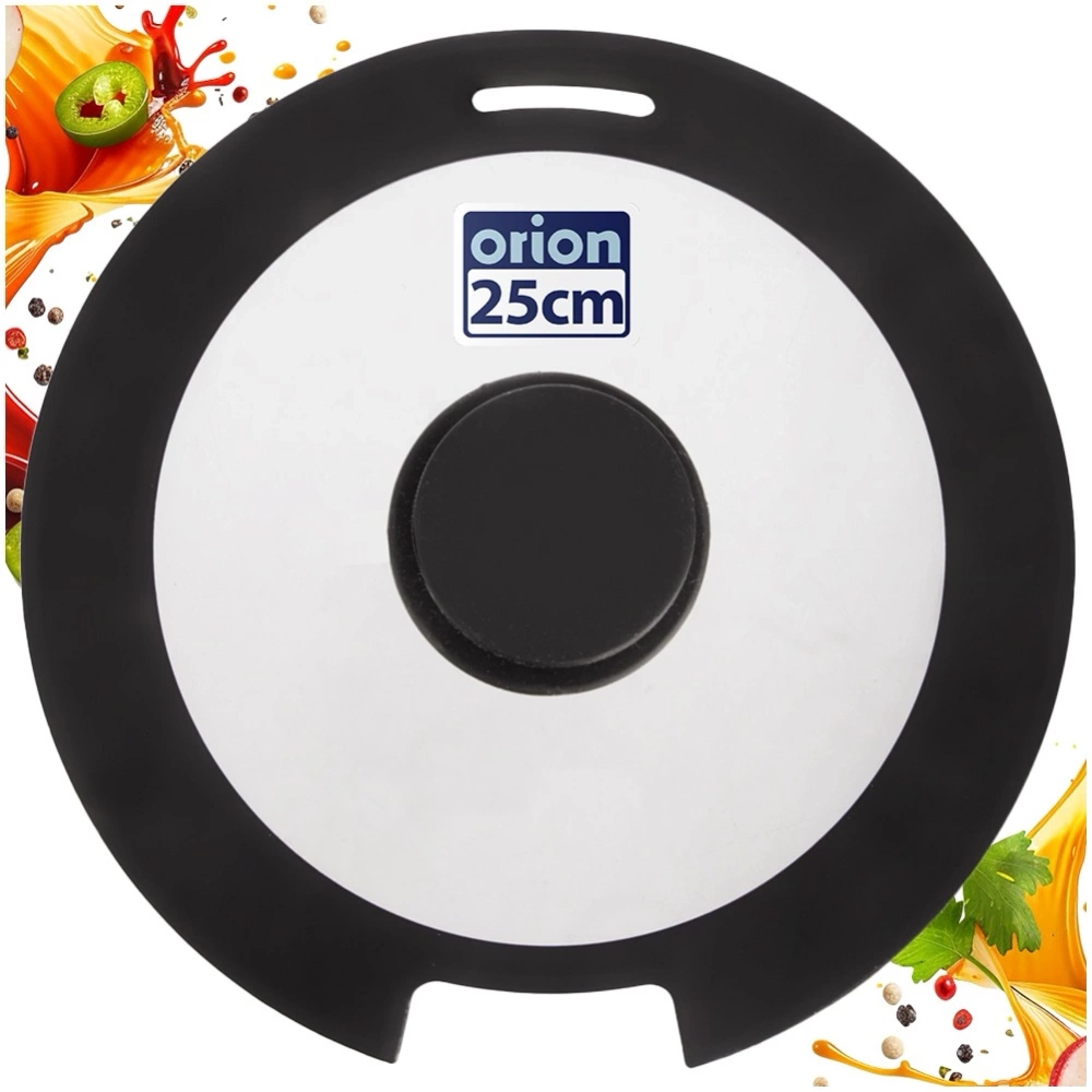 Pokrywka szklana silikonowa GRANDE COMBI 25 cm