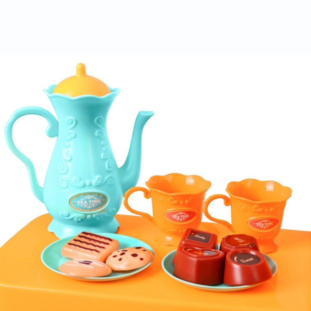 Kuchnia duża dla dzieci piekarnik, lodówka, kran, woda dźwięk swiatło Kucharz