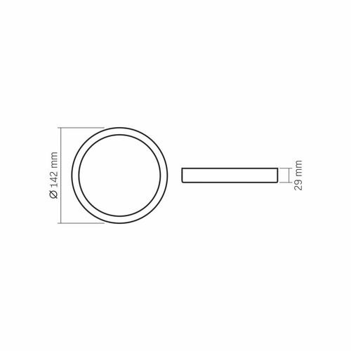 Oprawa oświetleniowa LED typu downlight VIDEX-DOWNLIGHT-LED-DLRS-12W-NW