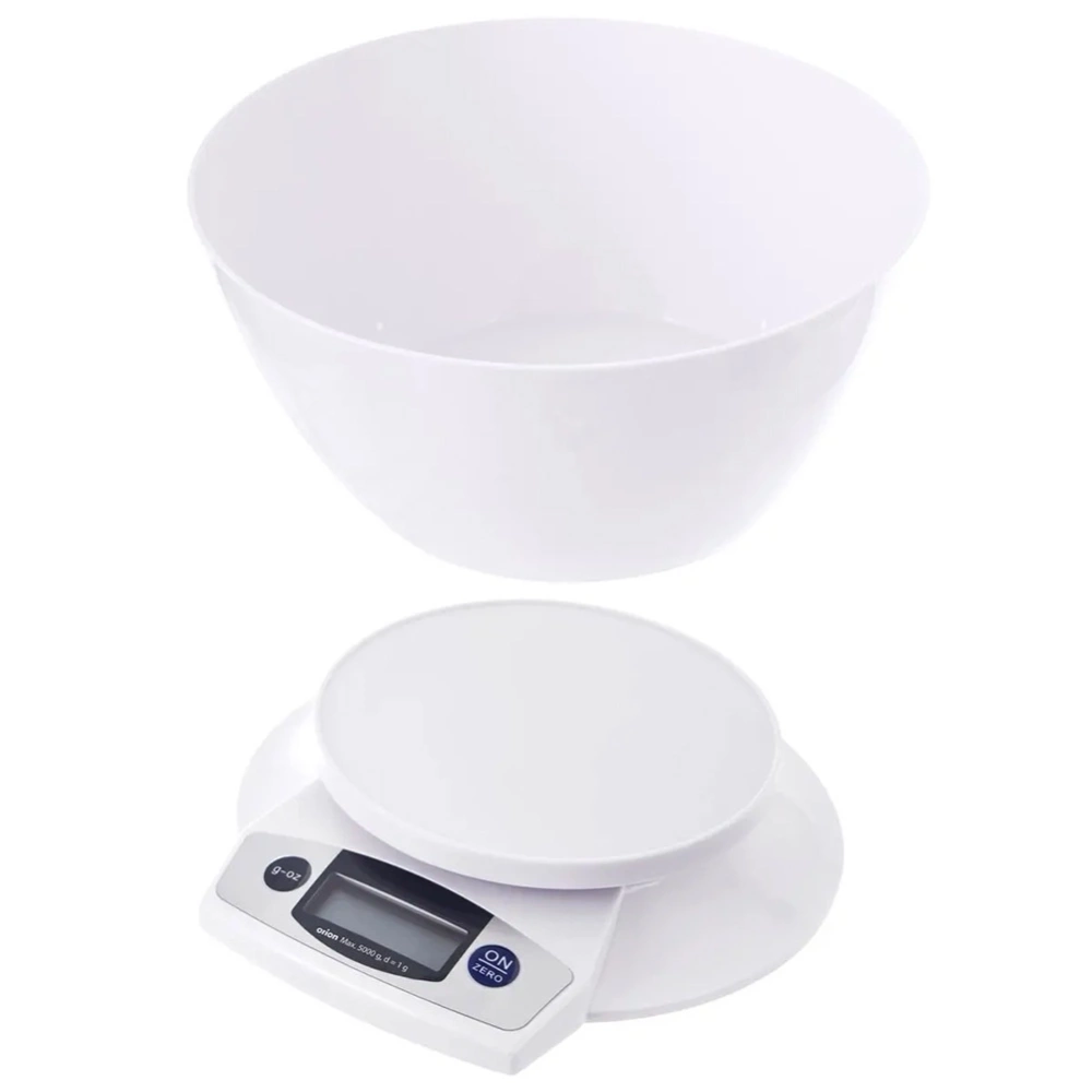 Waga kuchenna z misą elektroniczna 5 kg, 2,5 l