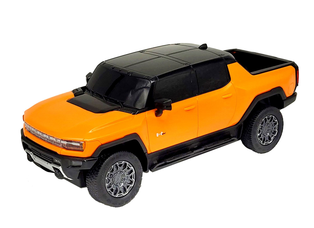 Hummer EV skala 1:26 Rastar 93100 samochód sterowany pomarańczowy