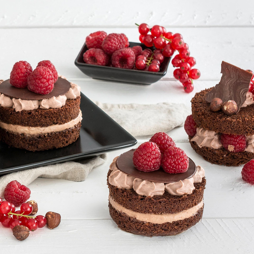 Forma do pieczenia mini tortów, 12 części, czarna metaliczna Zenker