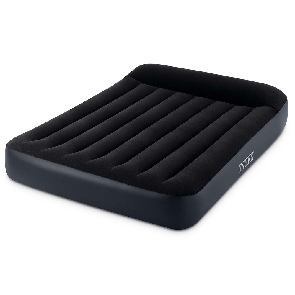 Materac dmuchany welurowy 137x191 cm Intex 64142