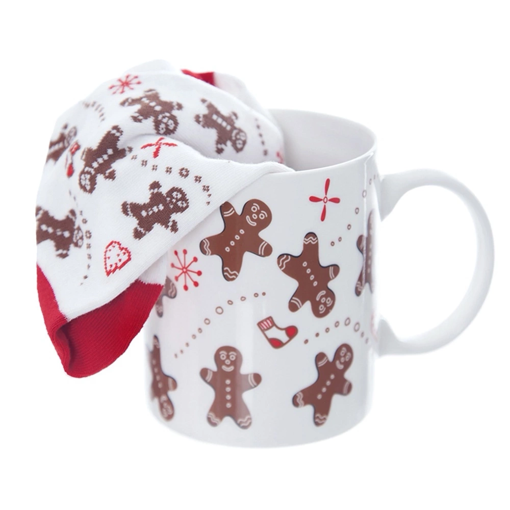 Kubek ze skarpetkami 350 ml