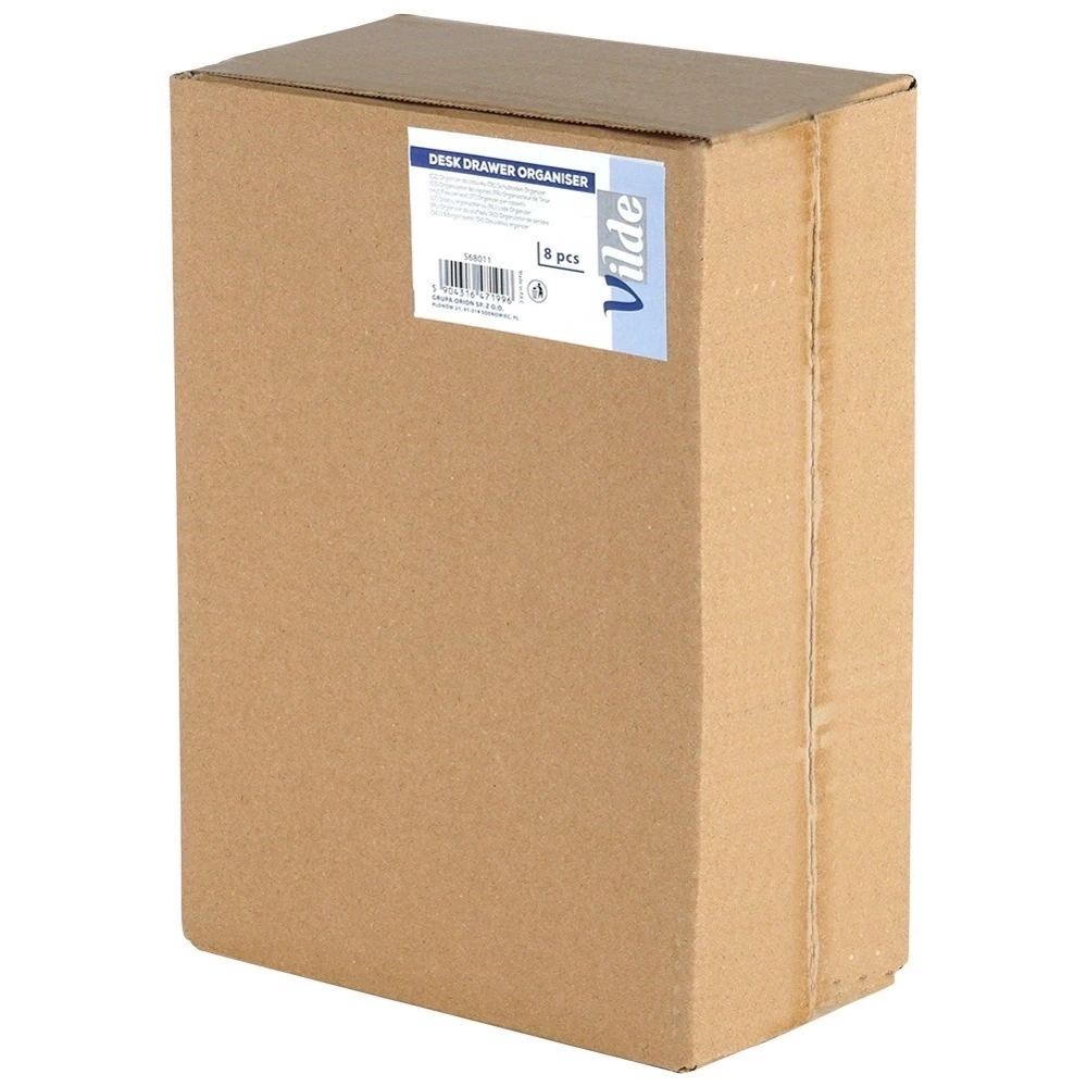 Organizer do szuflady biały modułowy 8 szt.