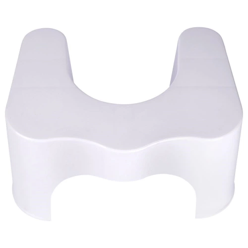 Podnóżek toaletowy biały