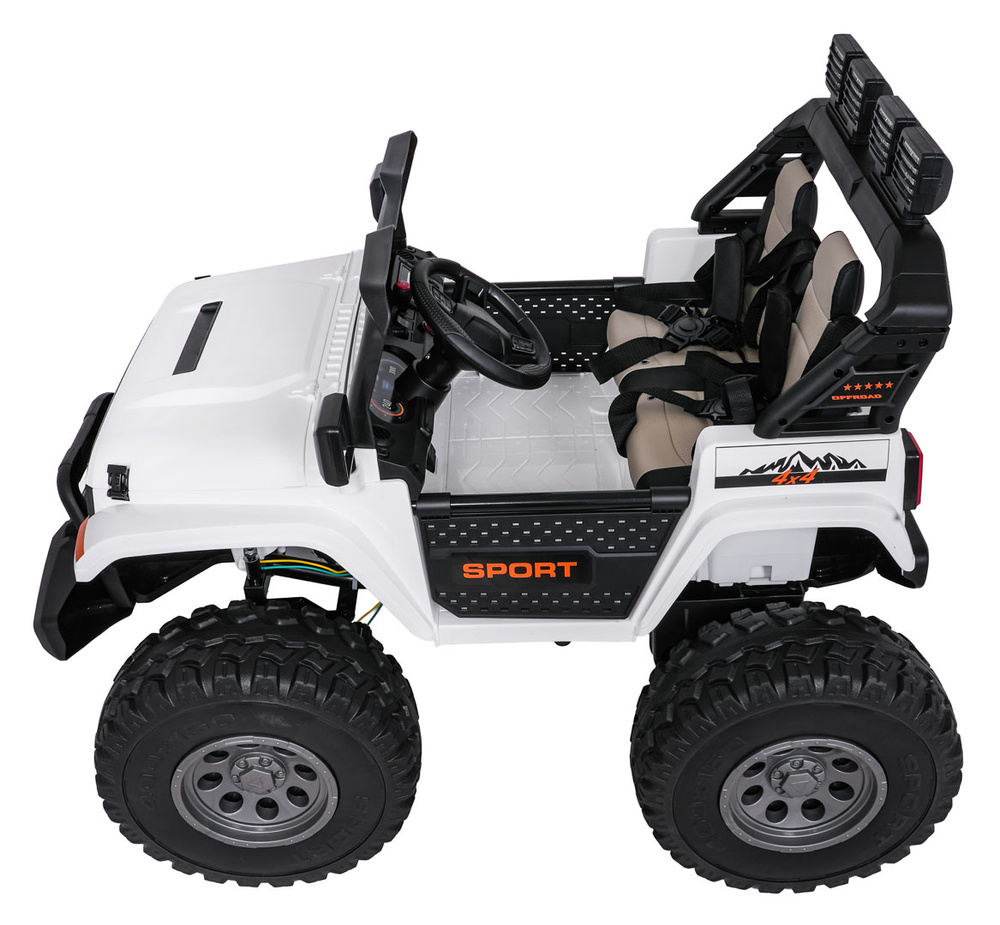 Pojazd Extreme Sport 4x4 Biały