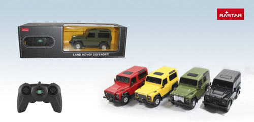 Land Rover Defender skala 1:24 Rastar 78500 samochód sterowany czarny