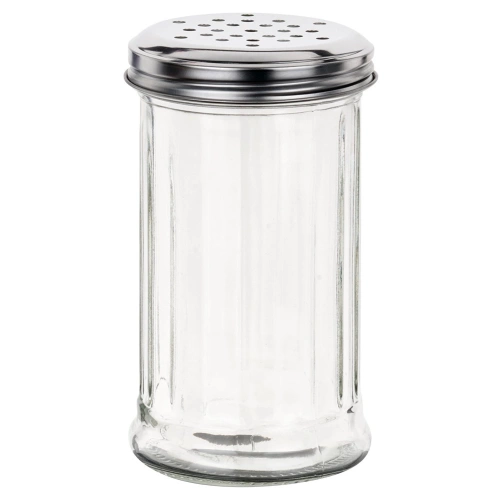 Pojemnik na przyprawy z sitkiem szklany 350 ml