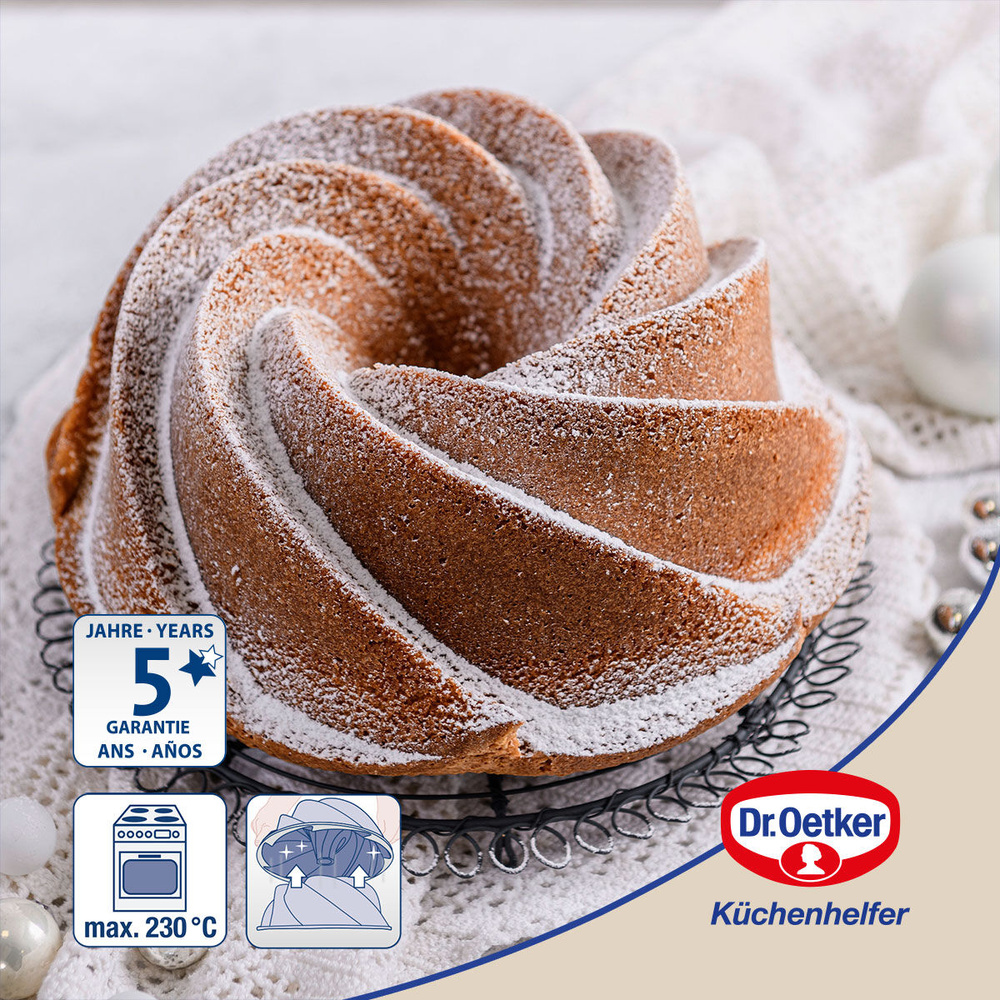 Forma do pieczenia babki, Ø22 cm Dr. Oetker
