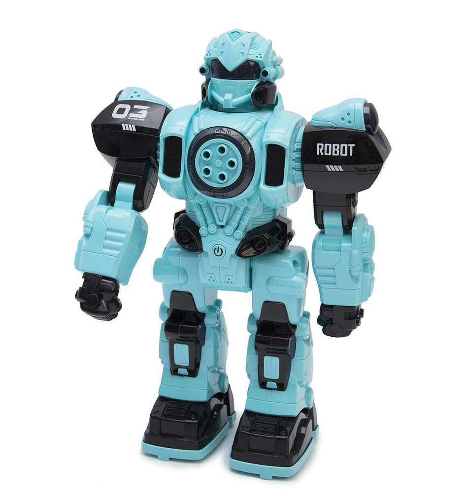 ROBOT WIELOFUNKCYJNY STEROWANY PILOTEM - FUNKCJE DŹWIĘKOWE, RUCHOWE I ŚWIETLNE