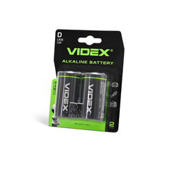 Bateria alkaliczna VIDEX LR20/D 2 szt. BLISTER