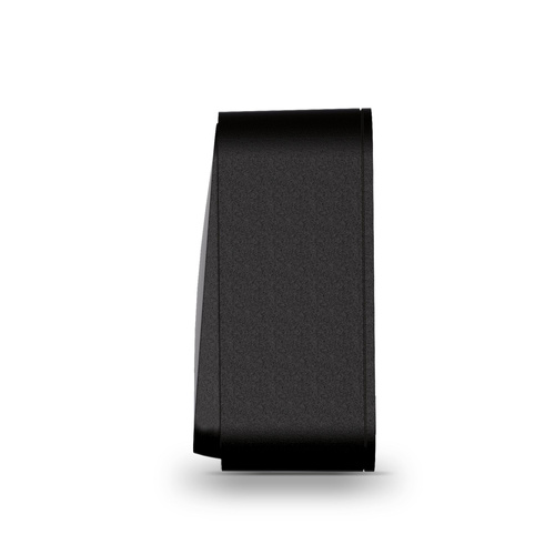 Podtynkowy włącznik 2-krotny 1-biegunowy czarny BINERA