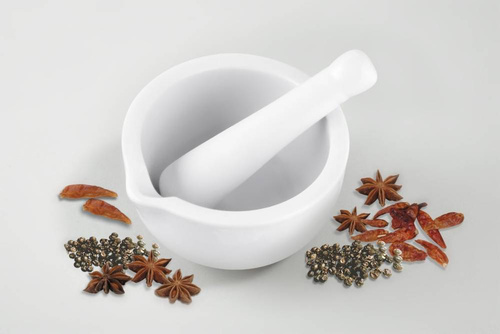 Moździerz tłuczek ceramiczny ziół przypraw FACKELMANN 45442
