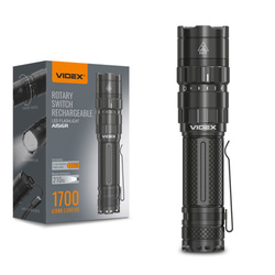 Latarka Videx LED 20W 1700lm IP68 neutralna biel 6500k 8 trybów zasięg 210m