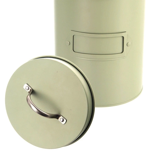 Pojemnik do przechowywania metalowy zielony GREENISH 3,3 l