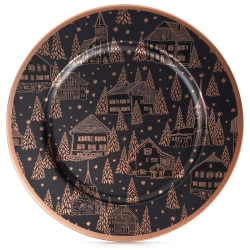 Podtalerz czarny miedziany 33 cm