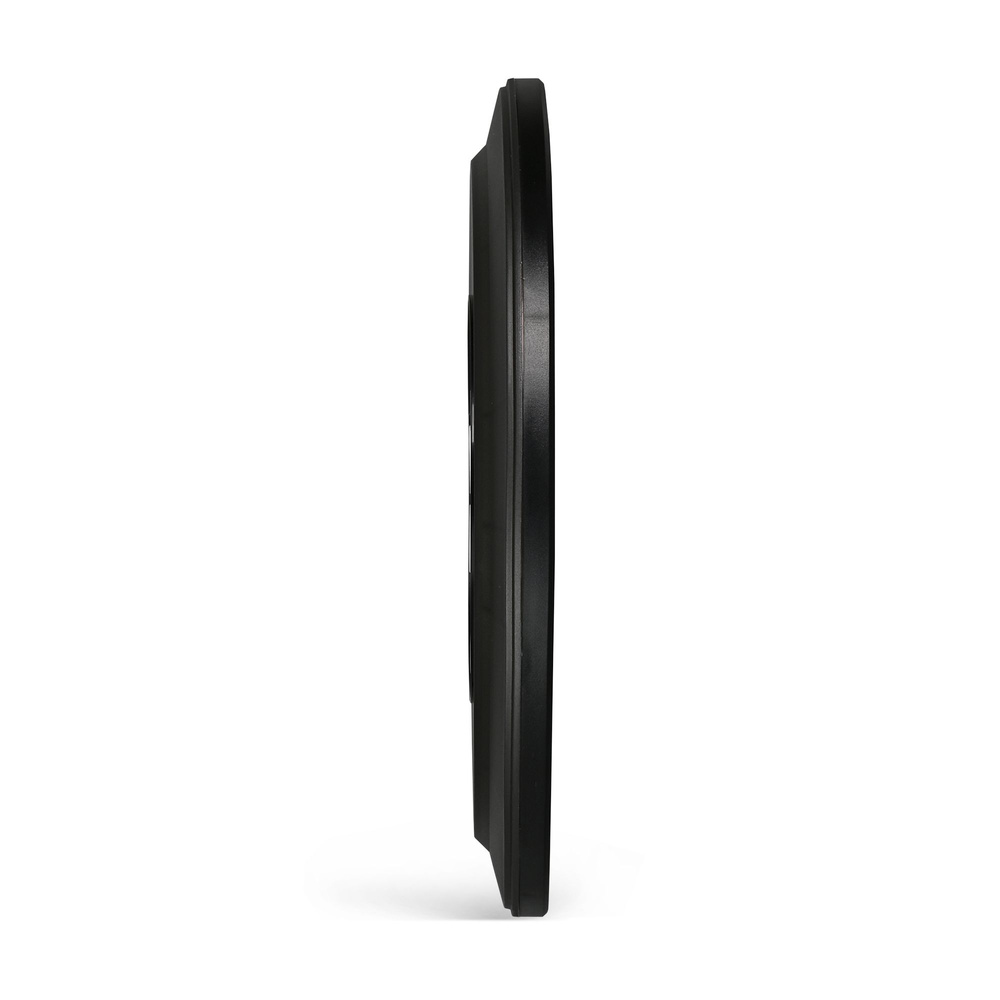 Lampa sufitowa LED z dekoracyjnym podświetleniem VIDEX DL5R 22W 220V Czarna