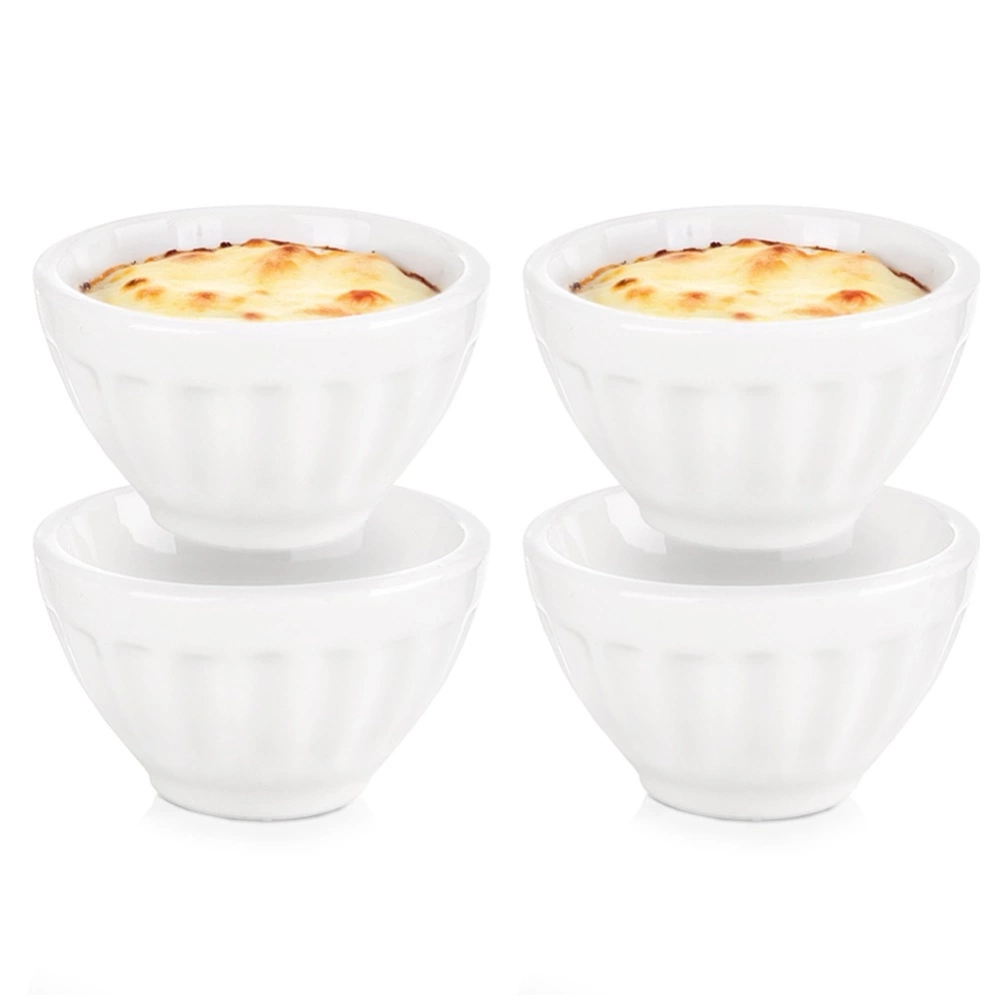 Miseczki na przekąski porcelanowe 6 cm, 40 ml 4 szt.