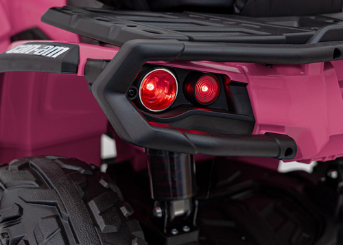 Quad Can Am Outlander ATV z Pilotem Różowy