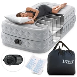 Materac dmuchany z wbudowaną pompką Intex 64488