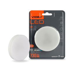 Żarówka LED GX53 8W = 55W 730lm 3000K Ciepła Biel 140° Videx