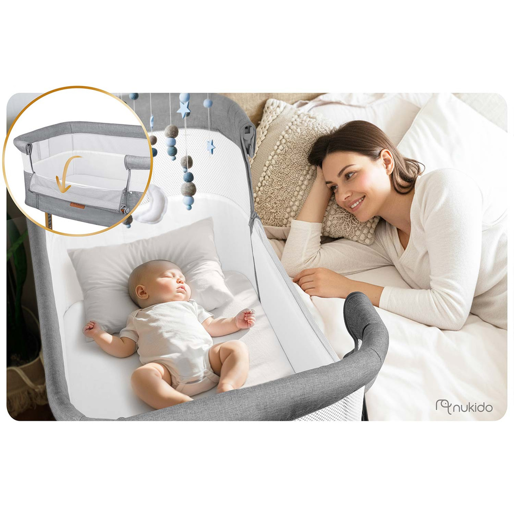 Łóżeczko dziecięce składane turystyczne dostawka