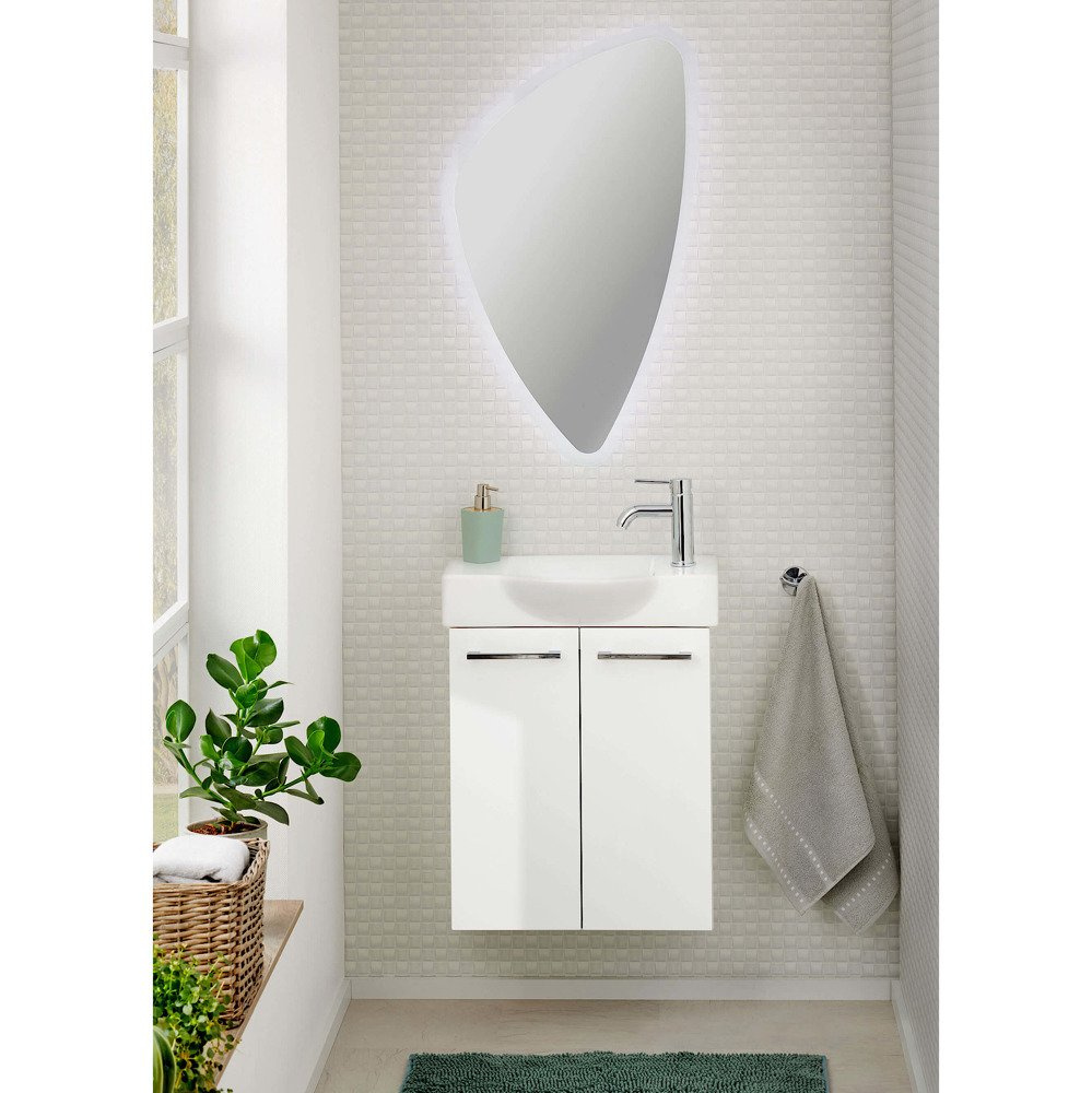 Lustro łazienkowe Organic 84583 z oświetleniem LED Fackelmann