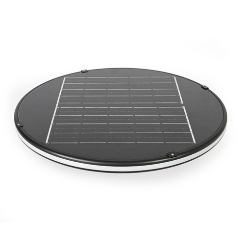 Lampa parkowa VIDEX LED solarna IP54 z czujnikiem ruchu 1400lm LiFePO4  