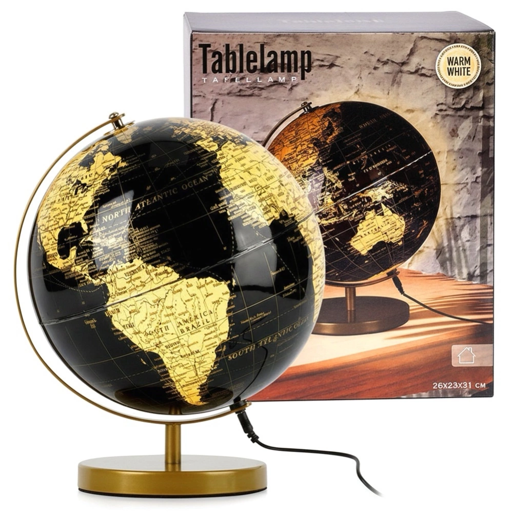 Lampka stołowa globus 31cm