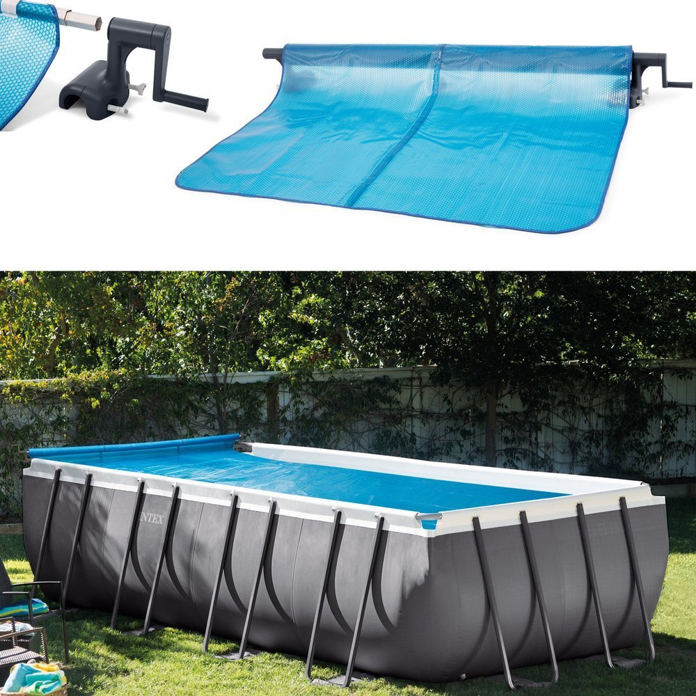 Zwijarka zwijacz do pokrywy solarnej do basenów 274-488 cm  Intex 28051 